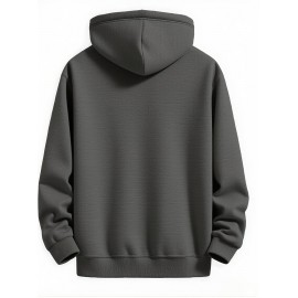 Set of 2 with a Custom Hoodie Featuring a Double-Sided Design - Personalized Style: -Blend Pullover, Long Sleeves, Machine Washable - Ideal for Fall And Winter, Appropriate for Both Casual And Formal Events, Comfortable Slim Fit