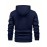 Men's Simple Printed Jacket, Everyday Coat, Seasonal Fashion, Stylish Outerwear, Trendy Coat, Warm Material, Lightweight Jacket, Printed Outerwear, Men's Fashion