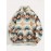 Men's -Lined Abstract Ethnic Print Stand Collar Sweatshirt Jacket - Soft Fabric, Relaxed Drop Shoulder Sleeves, Versatile Kangaroo Pocket Design, Warm Autumn/Winter Top | Street Style Trend | Comfortable Casual Autumn/Winter Fashion Versatile